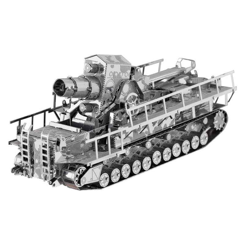Piececool Self Propelled Gun -- 4-Star DIY 3D Metal Puzzle Kit, Military Model for History Enthusiasts, Brain Teaser for Adults & Teens