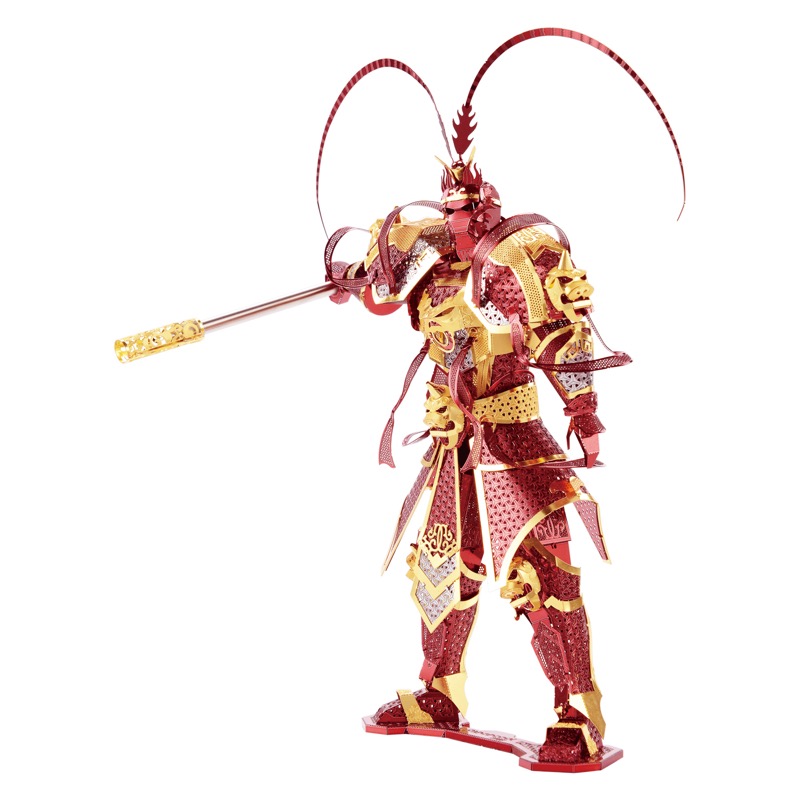 Piececool The Monkey King -- 5-Star DIY 3D Metal Puzzle Kit, Collectible Model for Home Decor, Brain Teaser for Adults & Teens