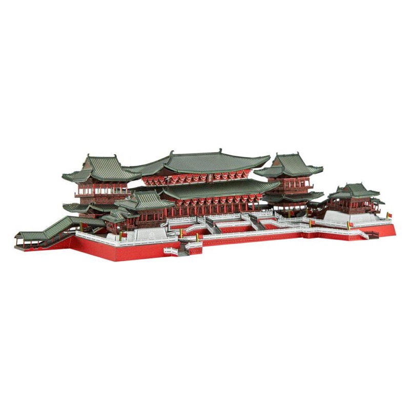 Piececool Daming Palace -- 4-Star DIY 3D Metal Puzzle Kit, Famous Landmark Model for Home Decor, Brain Teaser for Adults & Teens