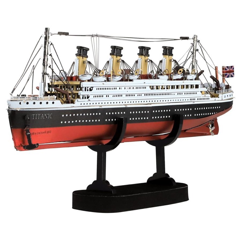 Piececool Titanic -- 4-Star DIY 3D Metal Puzzle Kit, Historic Ocean Liner Model for Collectors, Brain Teaser for Adults & Teens